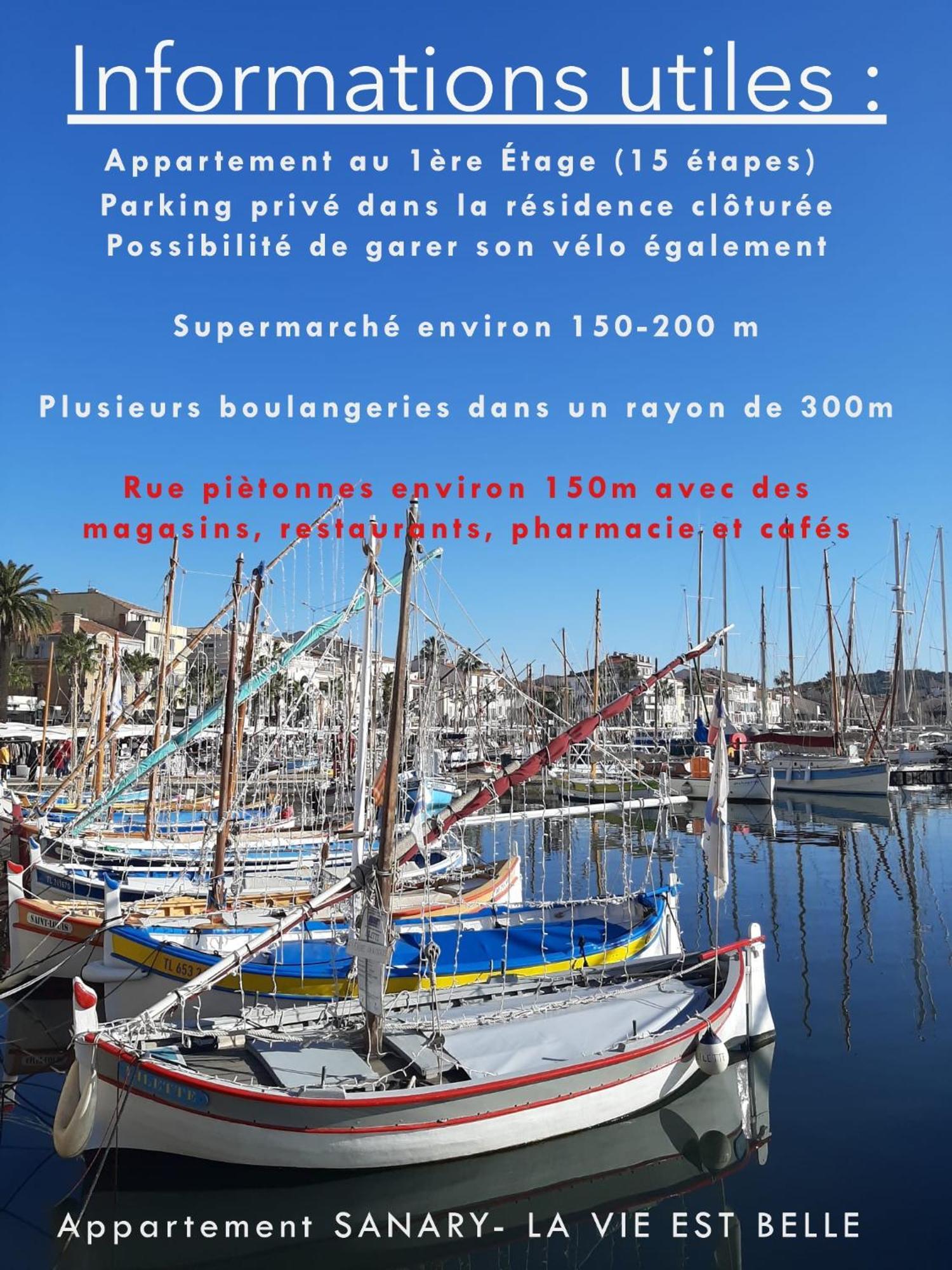 Sanary- La Vie Est Belle- Centre Ville 2 Minutes A Pied- Plage 5 Minutes Sanary-sur-Mer Exterior foto